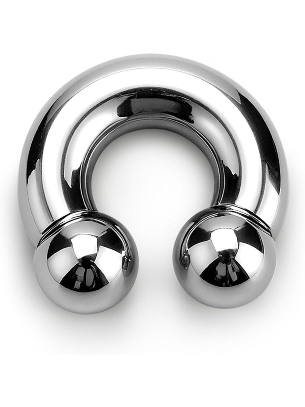 Stylish Titanium Septum Ring | Horseshoe Pincher with Spike | Nose Piercing